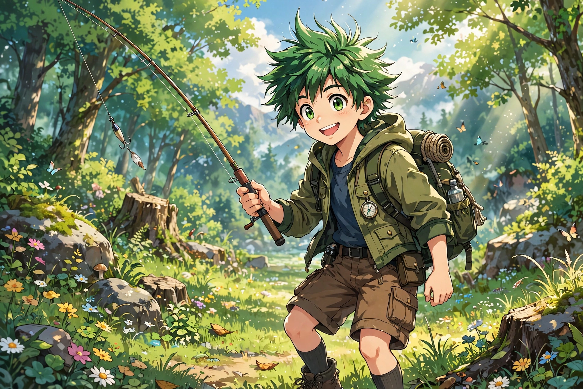 Hunter x Hunter manga illustration