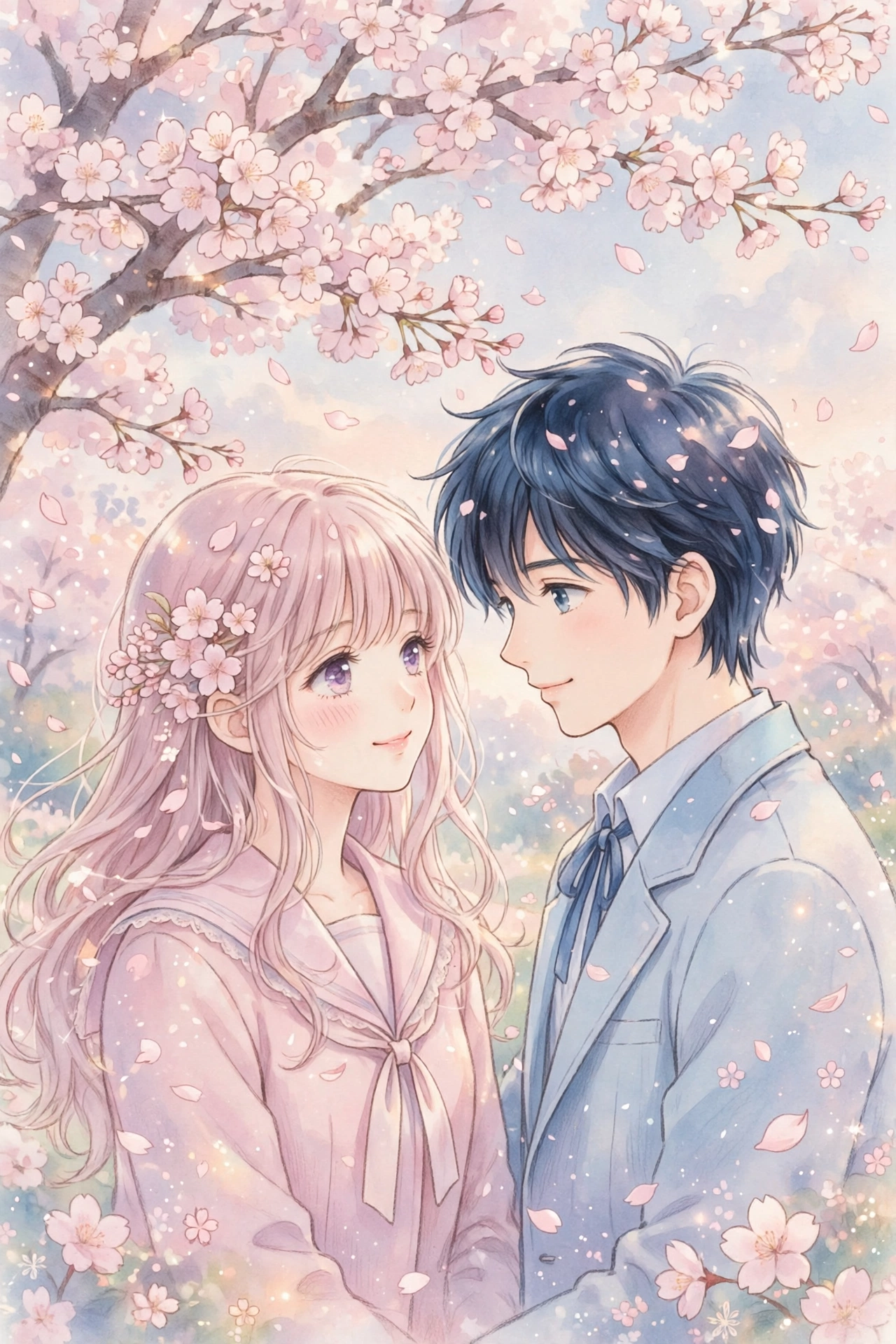 Collage of best romance manga covers