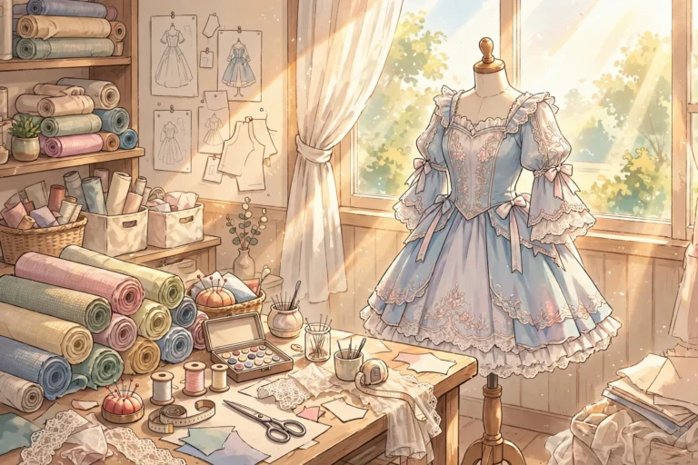 Romance manga illustration