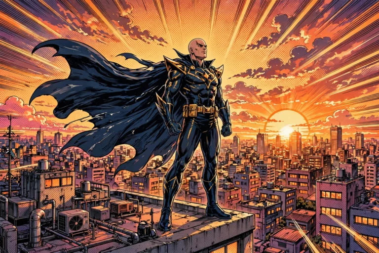 One Punch Man manga illustration